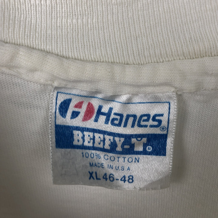 80'S Hanes REVENGE OF THE NERDS II Movie T-Shirt, Made in USA, Men's XL equivalent, Vintage cotton white type Vintage Second Hand