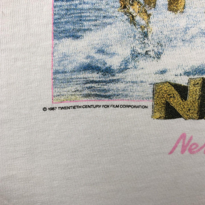 80'S Hanes REVENGE OF THE NERDS II Movie T-Shirt, Made in USA, Men's XL equivalent, Vintage cotton white type Vintage Second Hand