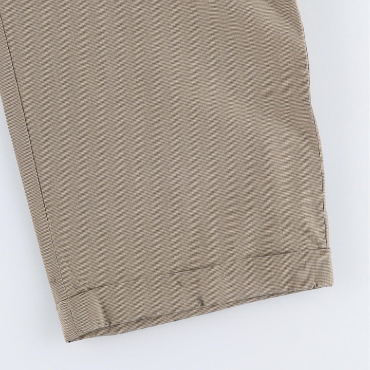 Ralph Lauren POLO by Ralph Lauren Two-pleat cotton slacks pants for men, size W32 cotton Beige type Vintage Second Hand