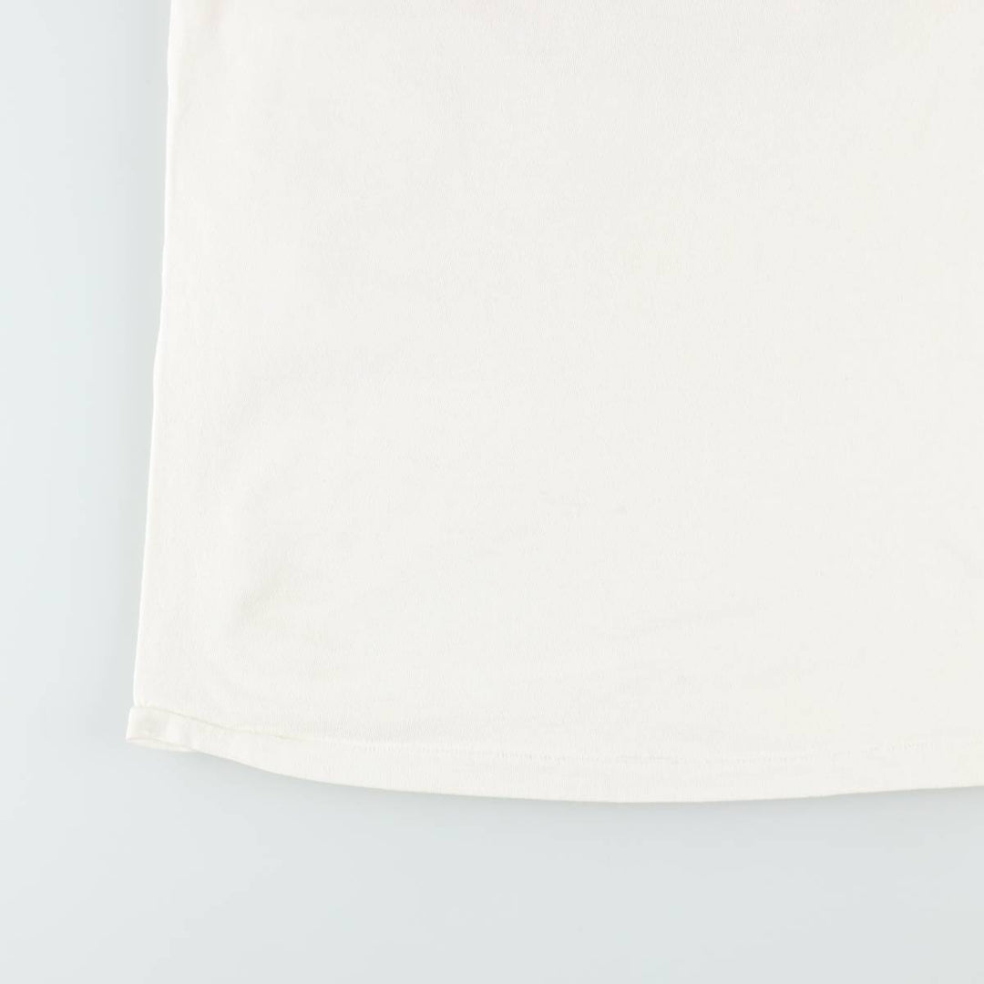 MURINA College T-shirt, Made in USA, Men's Size L cotton white type Vintage Second Hand