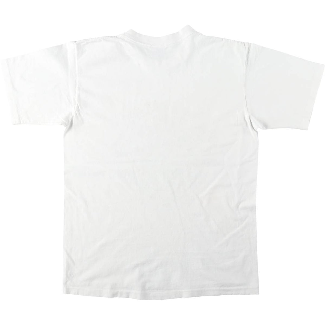 90'S All Sport Print T-shirt, Made in USA, Men's L size, Vintage cotton white type Vintage Second Hand