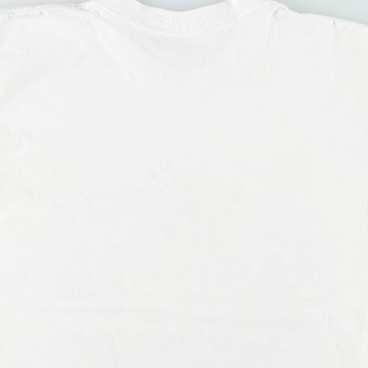 90'S All Sport Print T-shirt, Made in USA, Men's L size, Vintage cotton white type Vintage Second Hand