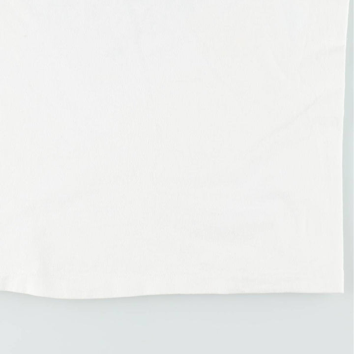 90'S All Sport Print T-shirt, Made in USA, Men's L size, Vintage cotton white type Vintage Second Hand