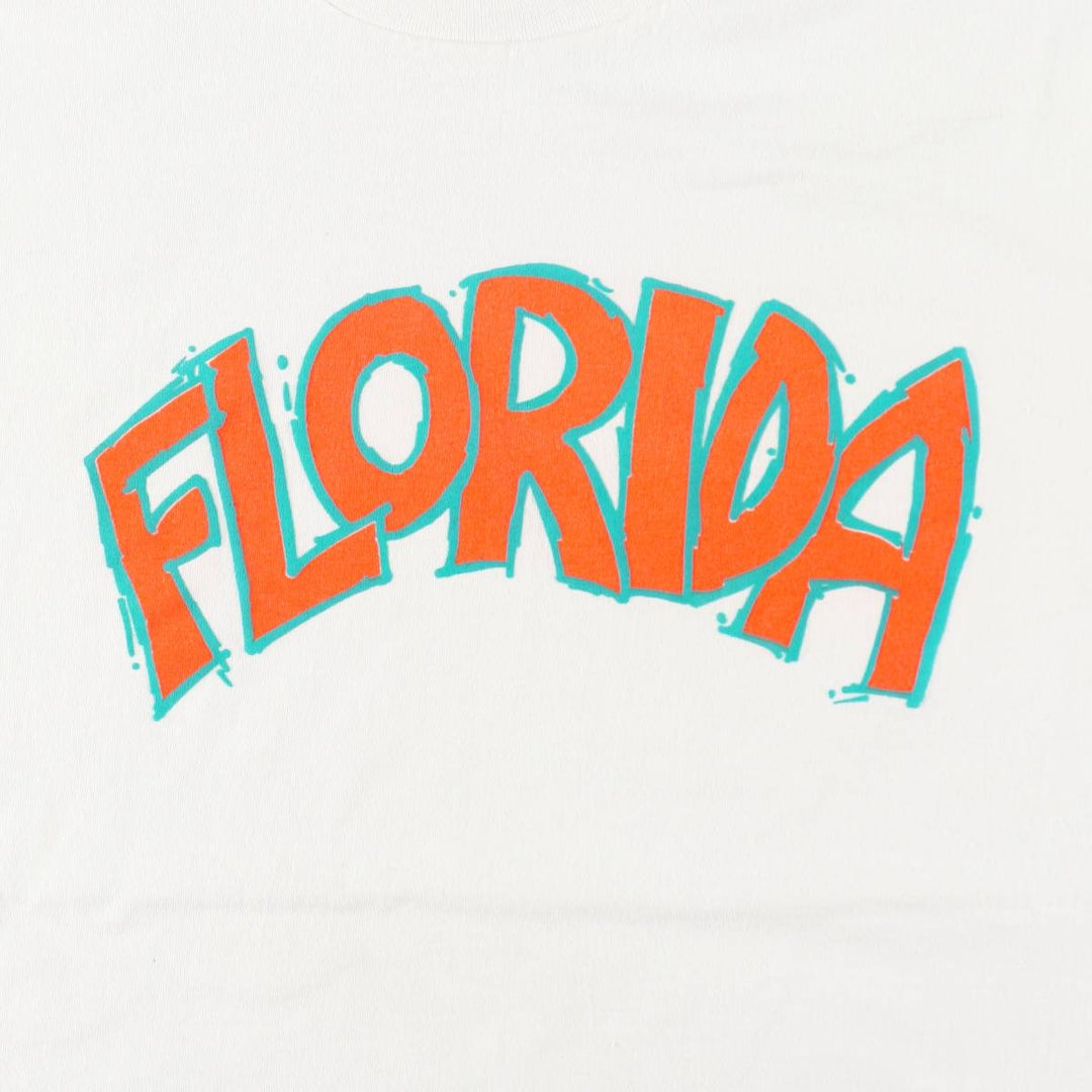 90'S All Sport Print T-shirt Made in USA Men's XL Vintage cotton white type Vintage Second Hand