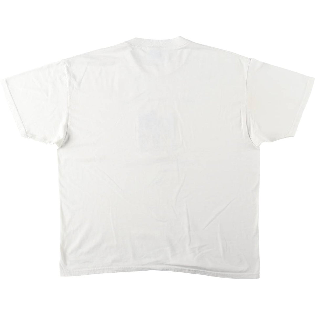 90'S Hanes HEAVYWEIGHT 50 cotton white type Vintage Second Hand