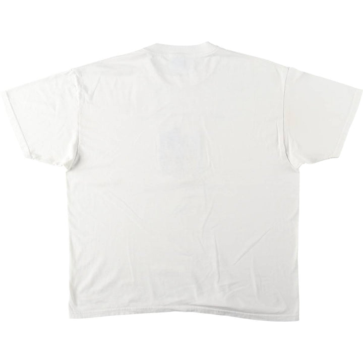 90'S Hanes HEAVYWEIGHT 50 cotton white type Vintage Second Hand