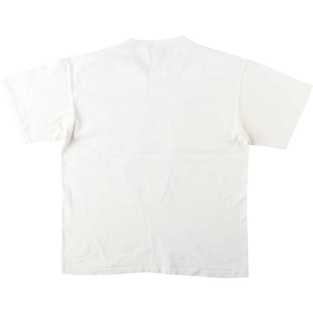 80s-90'S OMEGA Print T-Shirt, Made in USA, Men's XL equivalent, Vintage cotton white type Vintage Second Hand