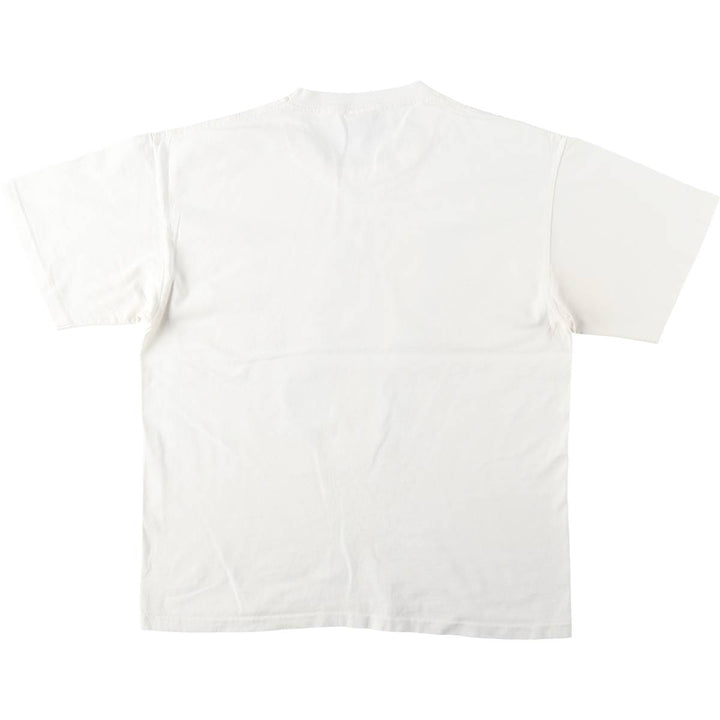 80s-90'S OMEGA Print T-Shirt, Made in USA, Men's XL equivalent, Vintage cotton white type Vintage Second Hand
