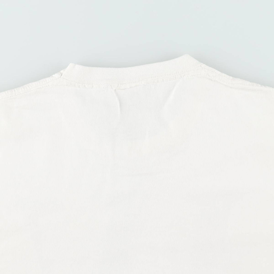 80s-90'S OMEGA Print T-Shirt, Made in USA, Men's XL equivalent, Vintage cotton white type Vintage Second Hand