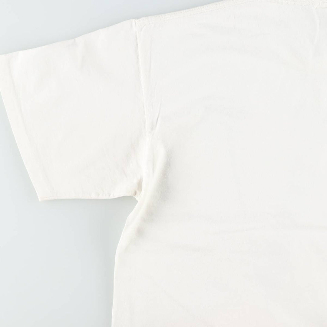 80s-90'S OMEGA Print T-Shirt, Made in USA, Men's XL equivalent, Vintage cotton white type Vintage Second Hand