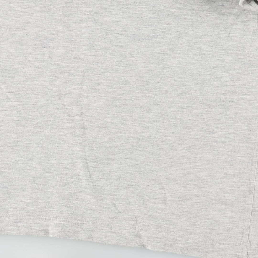 Printed T-shirt, men's size XL unclear gray type Vintage Second Hand