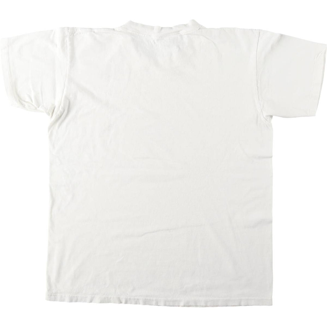 ~90'S Hard Tail Print T-Shirt, Made in USA, Men's Size M (Equivalent), Vintage cotton white type Vintage Second Hand