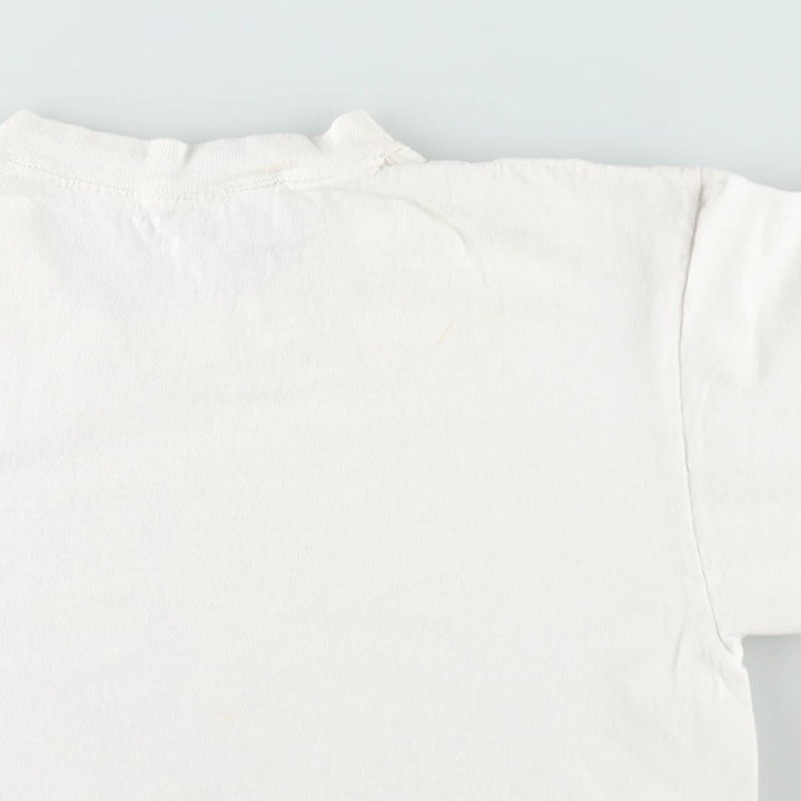 ~90'S Hard Tail Print T-Shirt, Made in USA, Men's Size M (Equivalent), Vintage cotton white type Vintage Second Hand