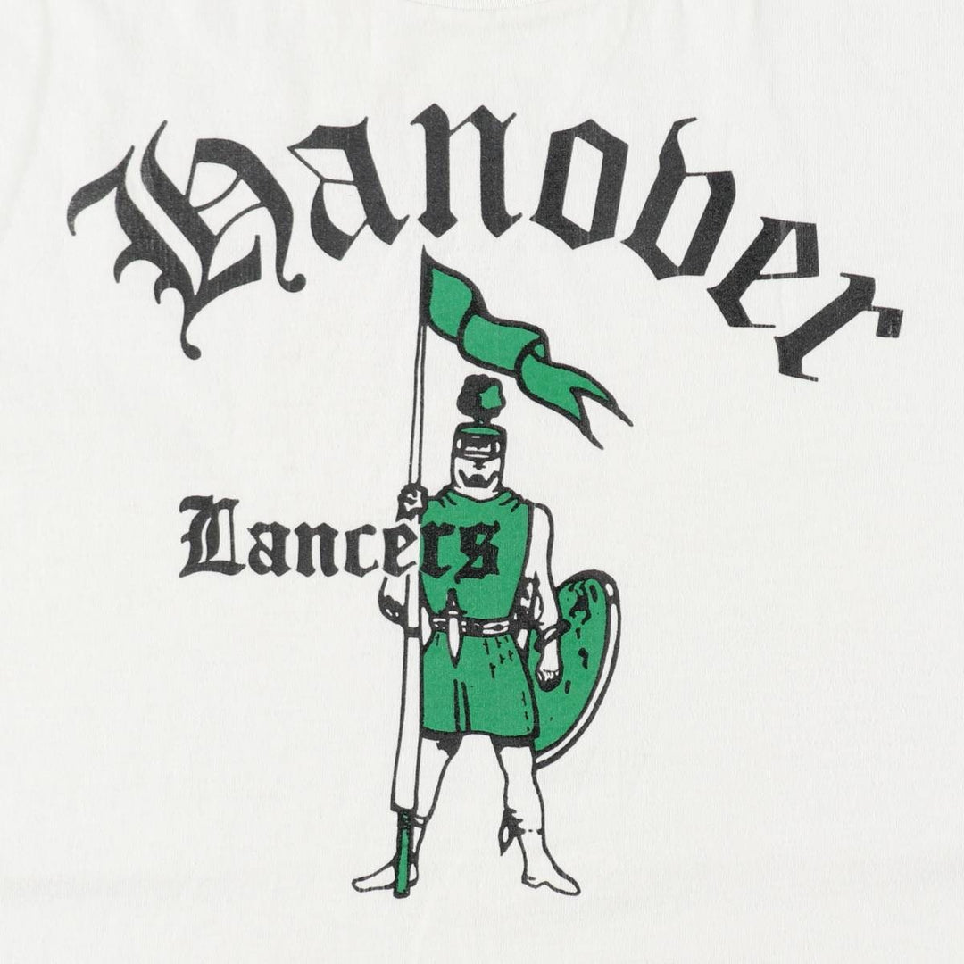 90'S Hanes HEAVYWEIGHT 50 cotton white type Vintage Second Hand