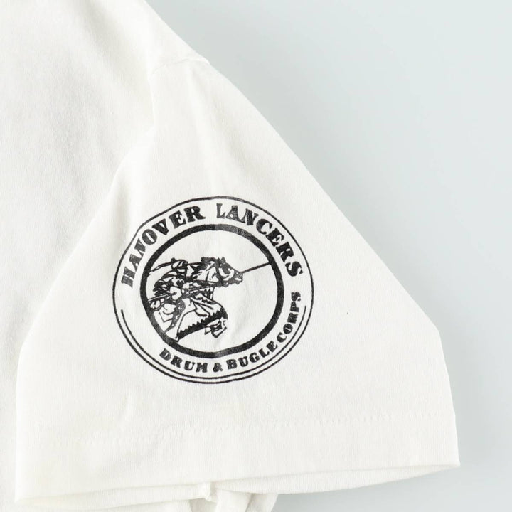 90'S Hanes HEAVYWEIGHT 50 cotton white type Vintage Second Hand