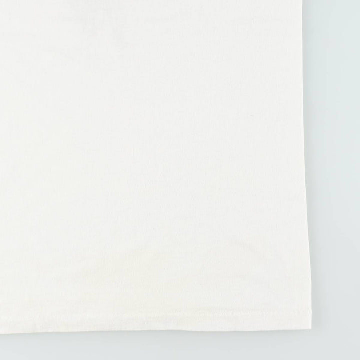 90'S Hanes HEAVYWEIGHT 50 cotton white type Vintage Second Hand