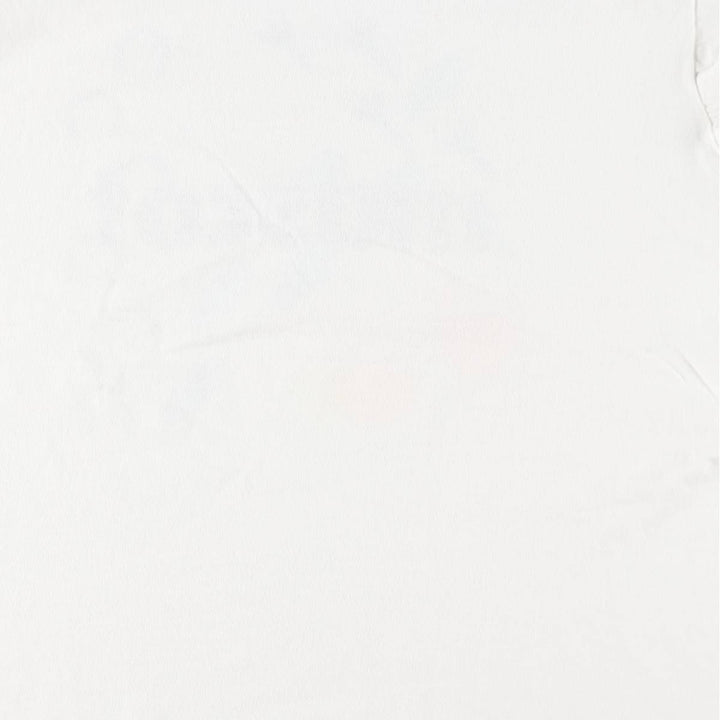 90'S Fruit of the Loom printed T-shirt, made in the USA, men's XL size, vintage cotton white type Vintage Second Hand