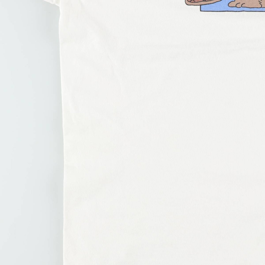 90'S Prelude Print T-Shirt, Made in USA, Men's XL equivalent, Vintage cotton white type Vintage Second Hand