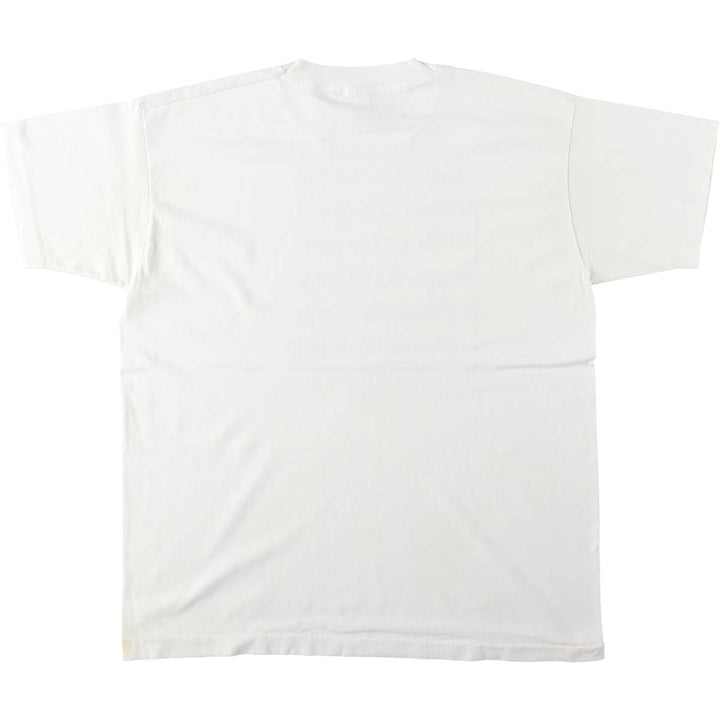 90'S Fruit of the Loom BEST Serenity Prayer (Reincarnation Prayer) Print T-Shirt, Made in USA, Men's XL equivalent, Vintage cotton white type Vintage Second Hand