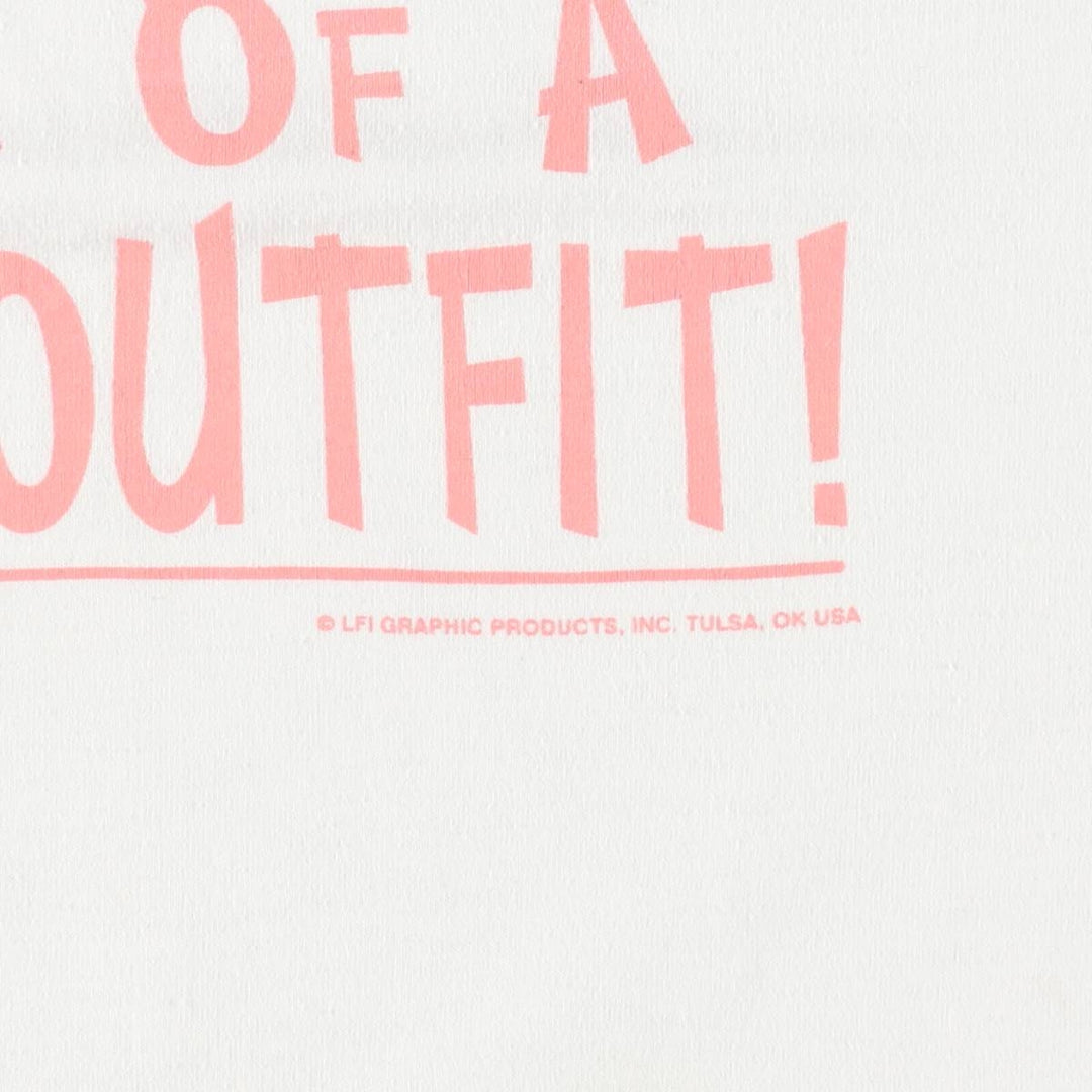 90'S Hanes HEAVYWEIGHT 50 cotton white type Vintage Second Hand
