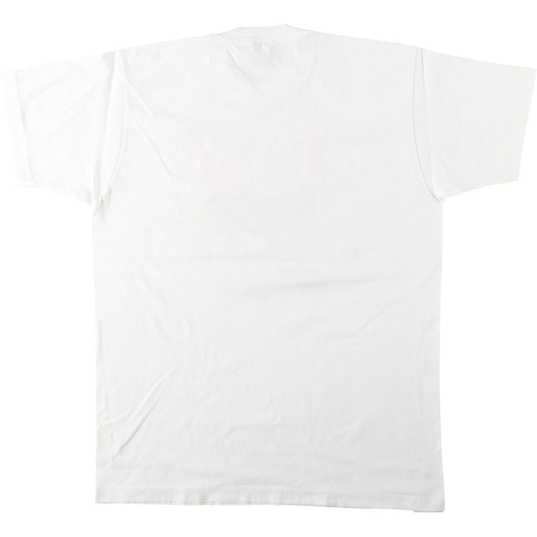 90'S Screen Stars Best Message Print T-Shirt, Made in Ireland, Men's XL (approx.), Vintage cotton white type Vintage Second Hand