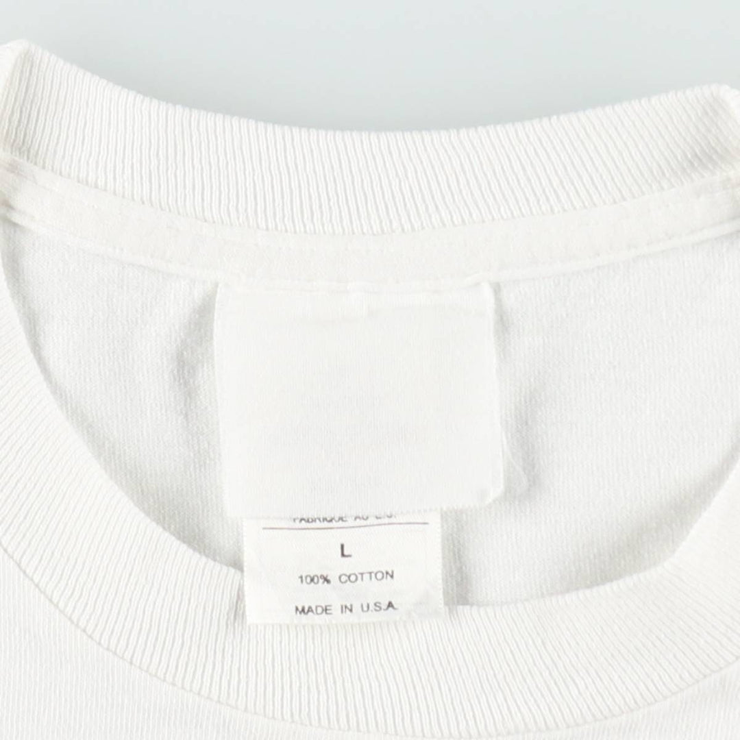 90'S Marjolein Bastin Art T-shirt, Made in USA, Men's Size L (approx.), Vintage cotton white type Vintage Second Hand