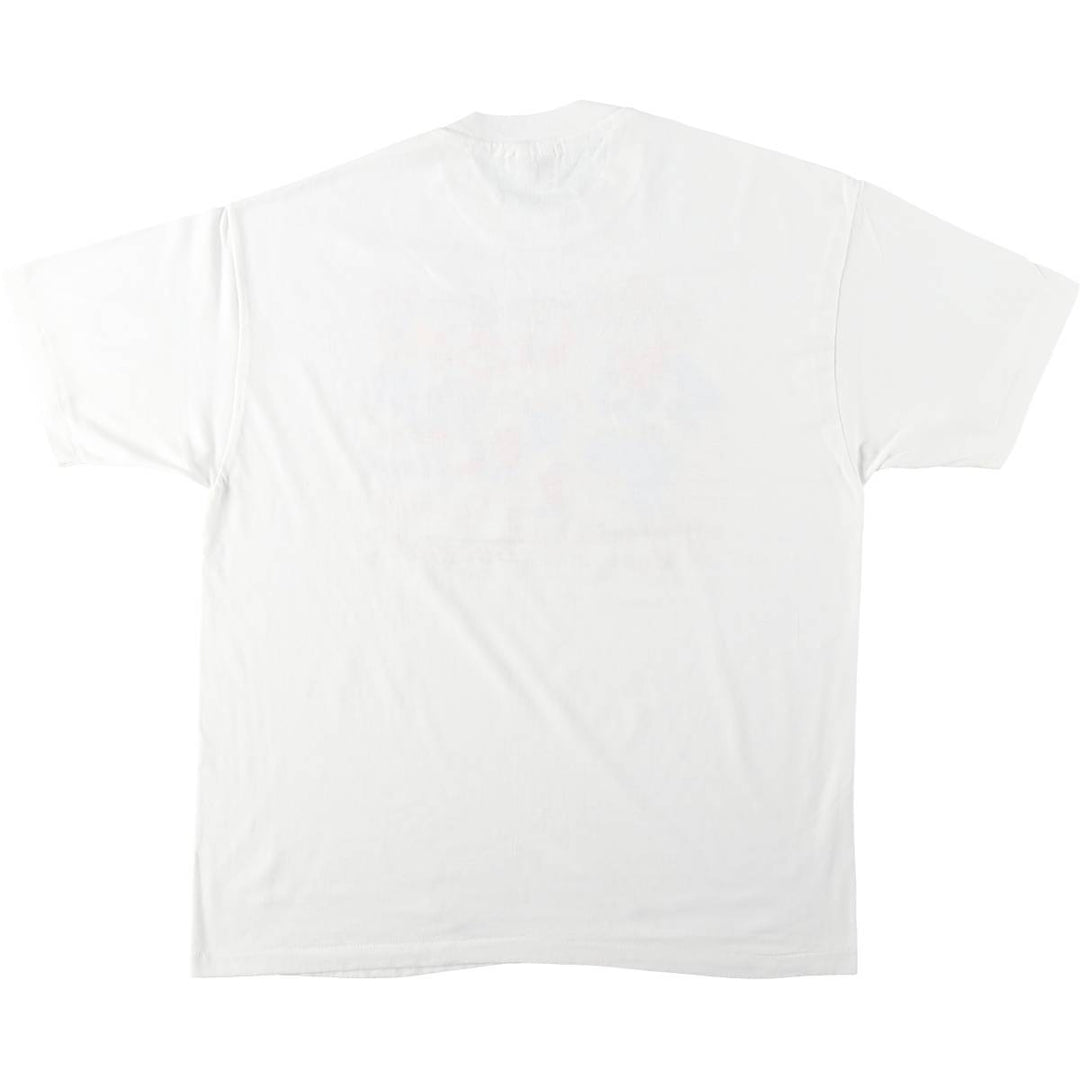 90'S Hanes HEAVYWEIGHT 50 cotton white type Vintage Second Hand