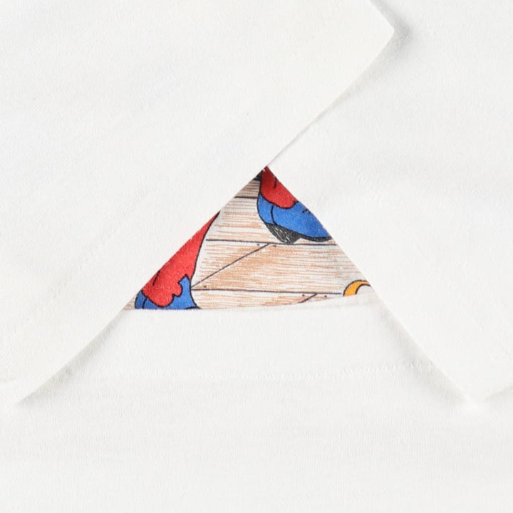 90'S Hanes HEAVYWEIGHT 50 cotton white type Vintage Second Hand