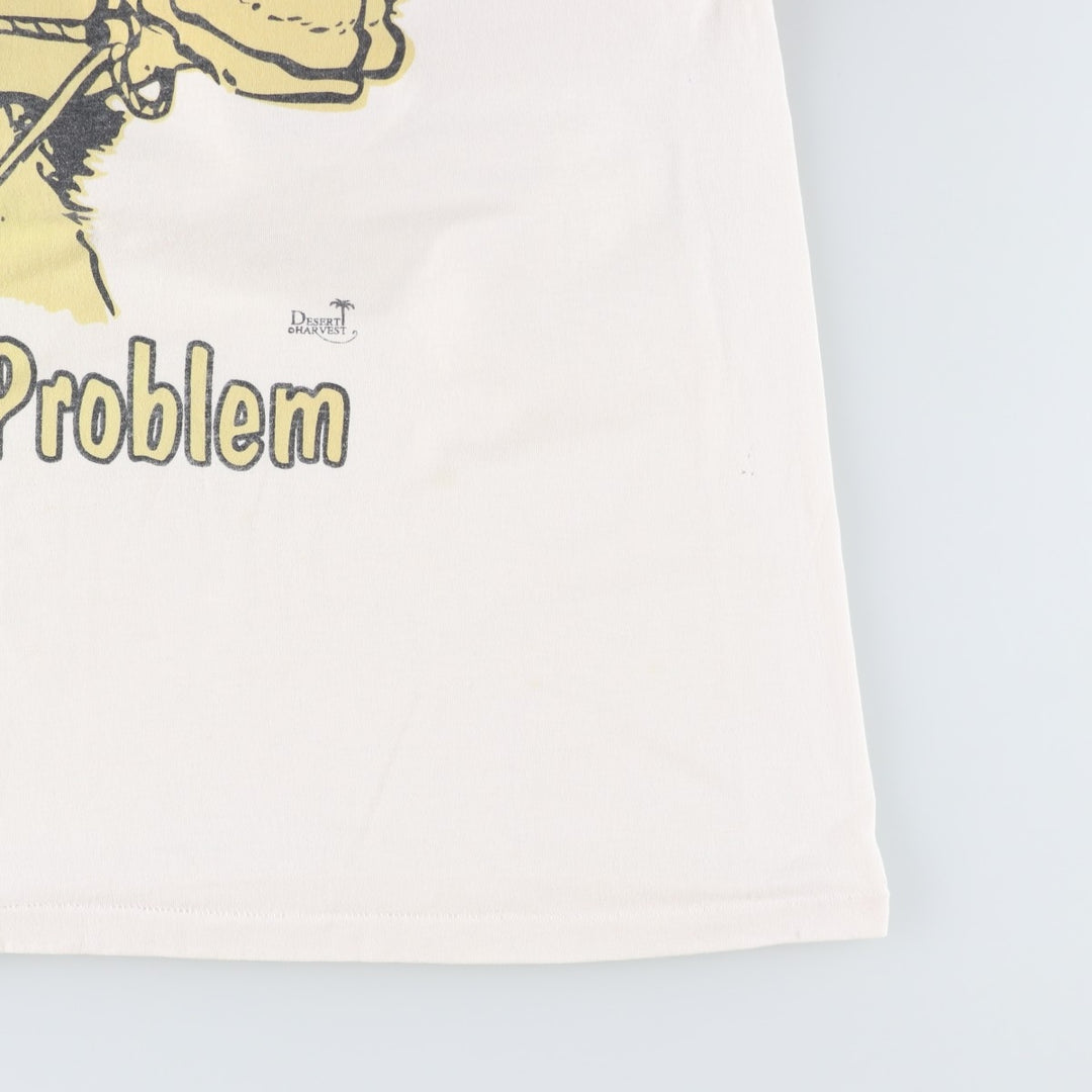90'S Hanes HEAVYWEIGHT 50 cotton white type Vintage Second Hand