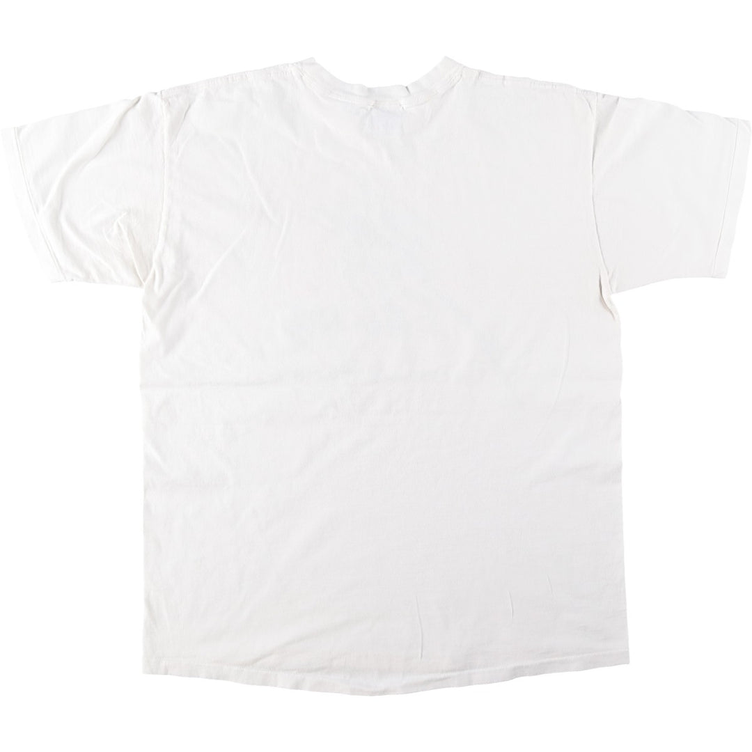 90'S All Sport Print T-shirt Made in USA Men's XL Vintage cotton white type Vintage Second Hand
