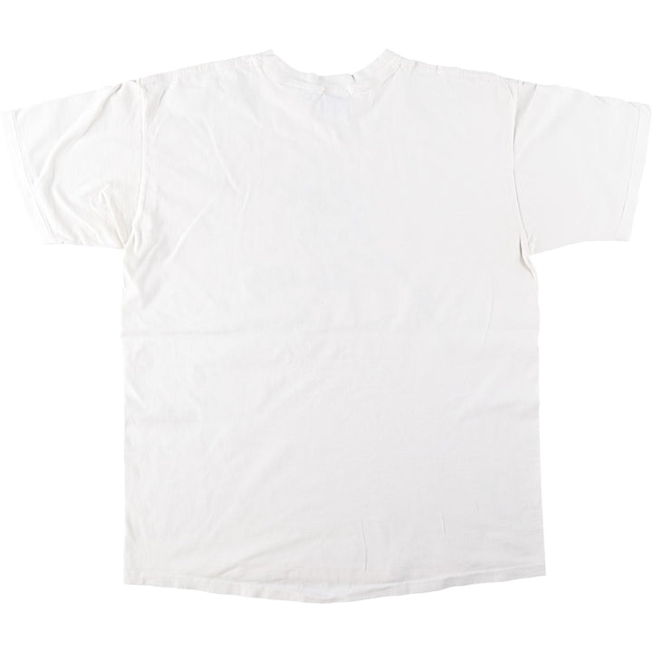90'S All Sport Print T-shirt Made in USA Men's XL Vintage cotton white type Vintage Second Hand