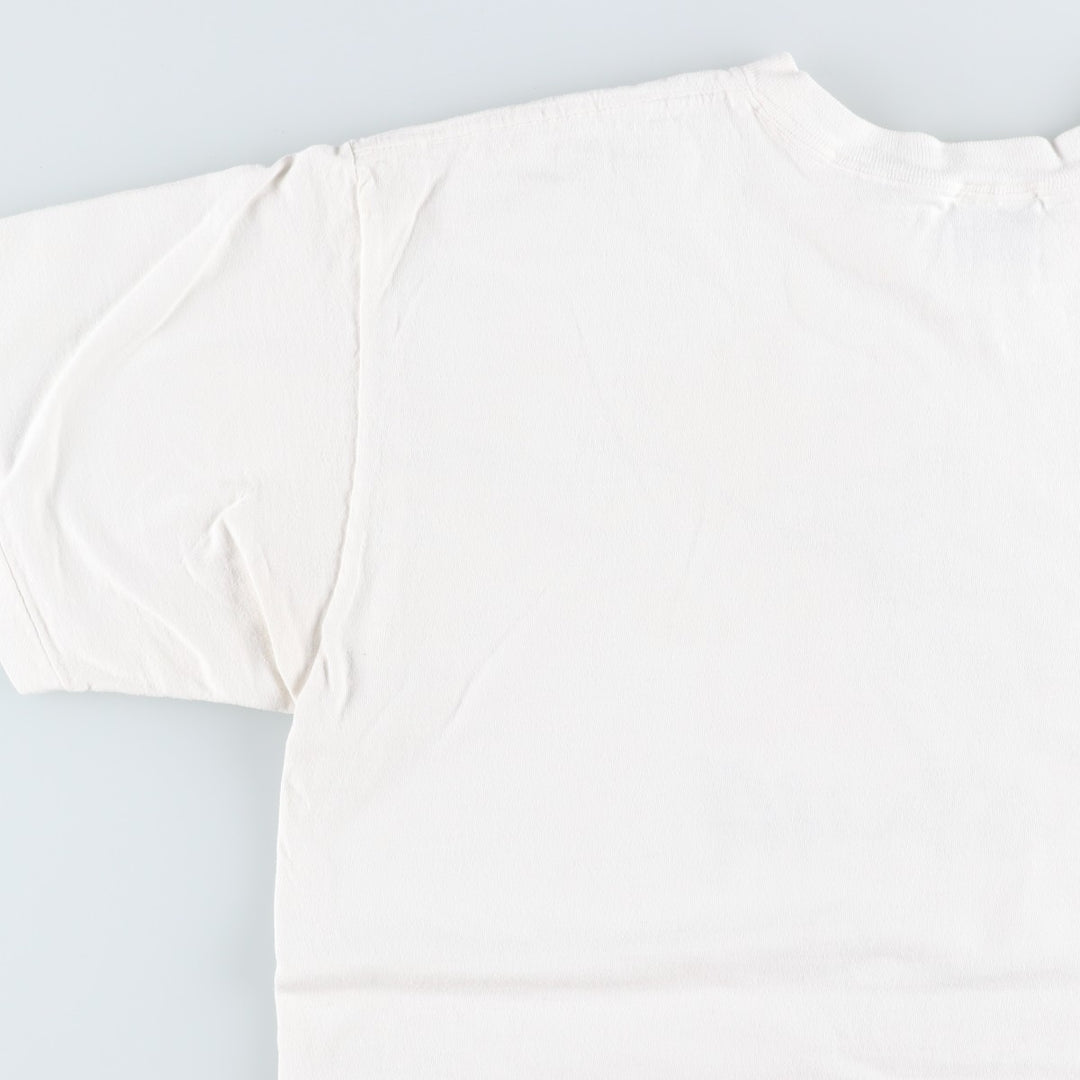 90'S All Sport Print T-shirt Made in USA Men's XL Vintage cotton white type Vintage Second Hand