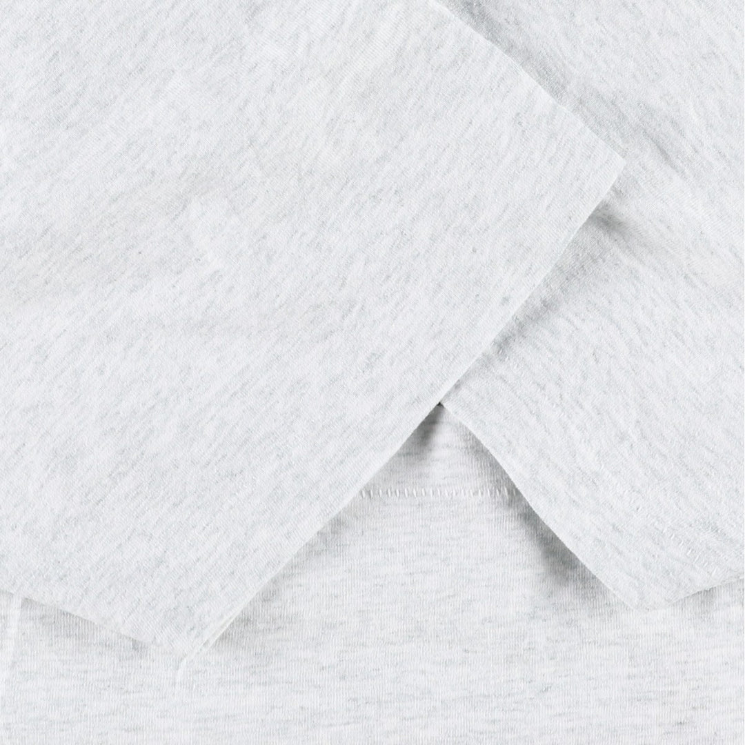 90'S Fruit of the Loom Best Printed T-shirt, Made in USA, Men's L size, Vintage cotton white type Vintage Second Hand