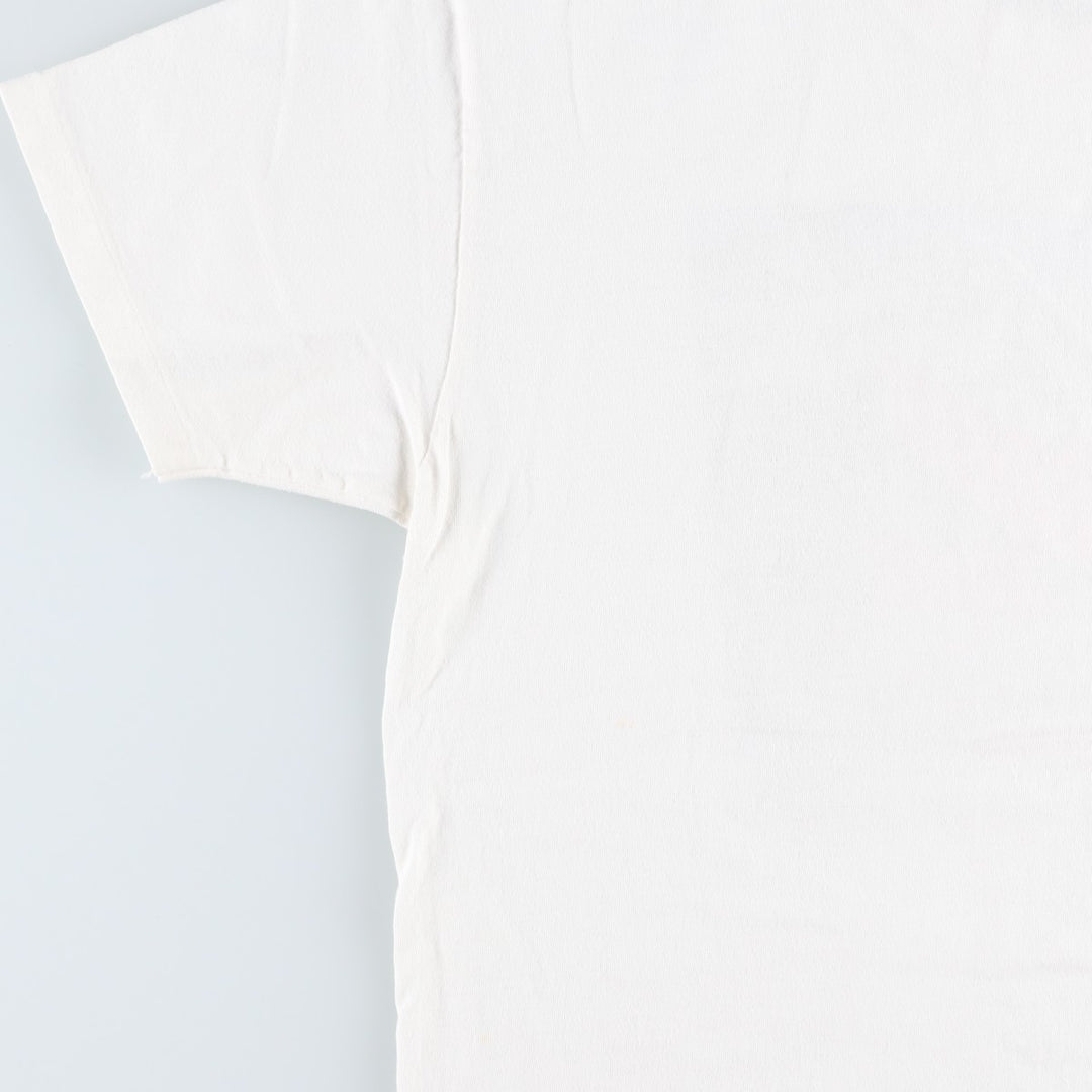 90'S STEDMAN Super HI CRU Print T-Shirt, Made in USA, Men's XL equivalent, Vintage cotton white type Vintage Second Hand