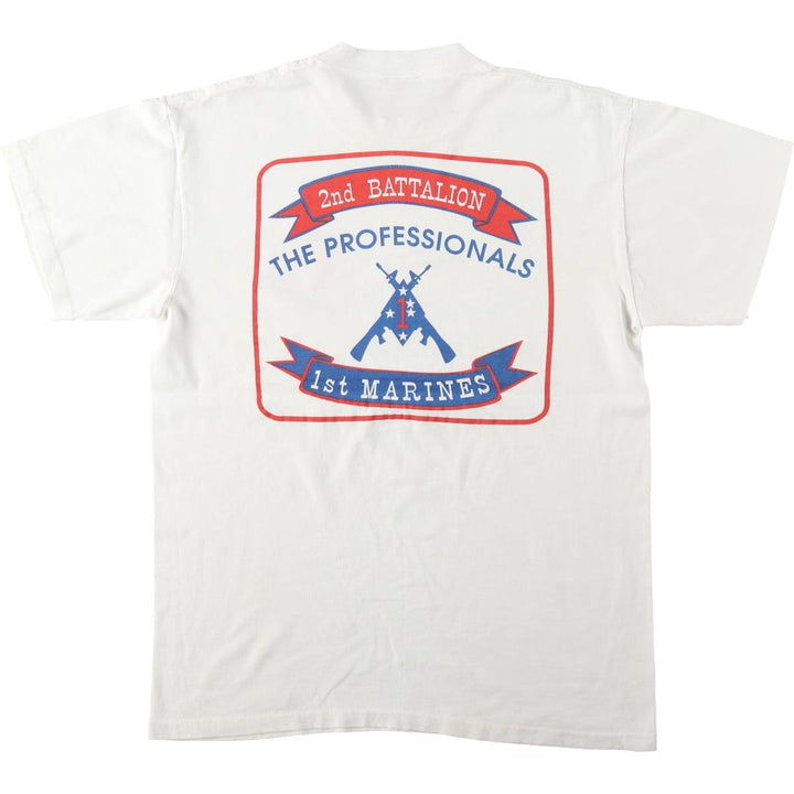 90's ONEITA POWER cotton white type Vintage Second Hand