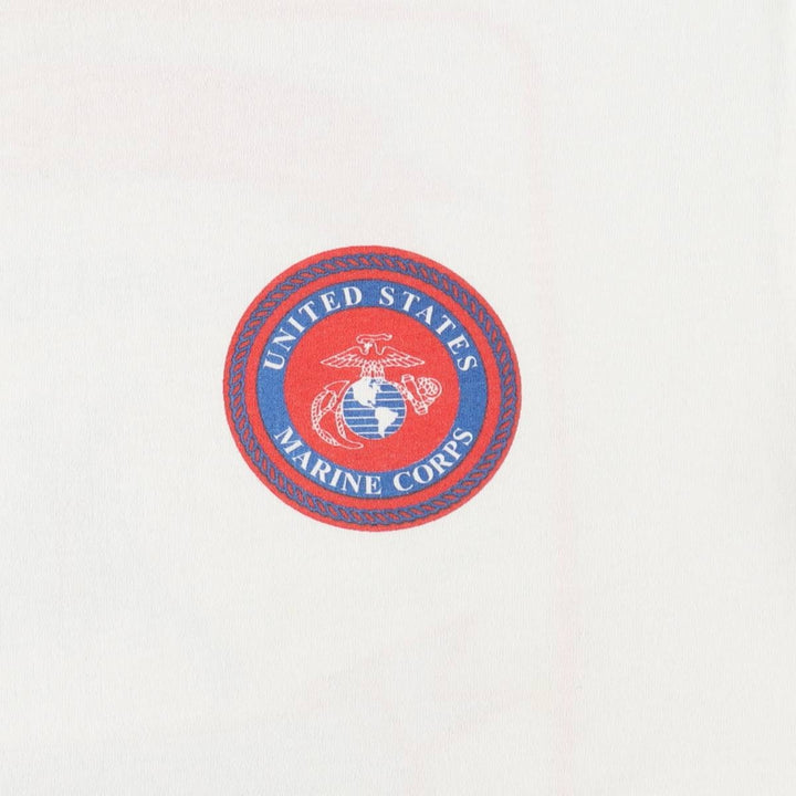 90's ONEITA POWER cotton white type Vintage Second Hand