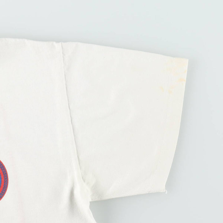 90's ONEITA POWER cotton white type Vintage Second Hand
