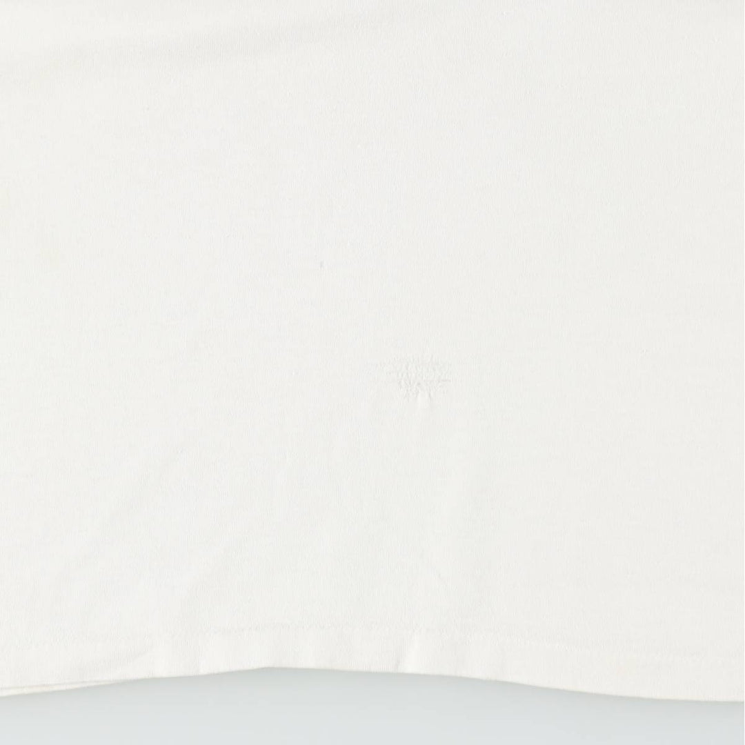 90's ONEITA POWER cotton white type Vintage Second Hand