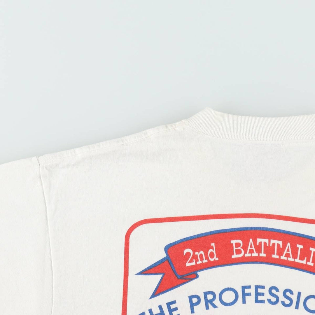 90's ONEITA POWER cotton white type Vintage Second Hand