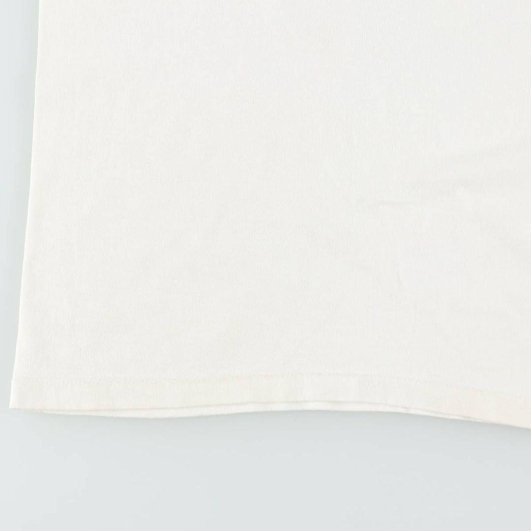 90's ONEITA POWER cotton white type Vintage Second Hand