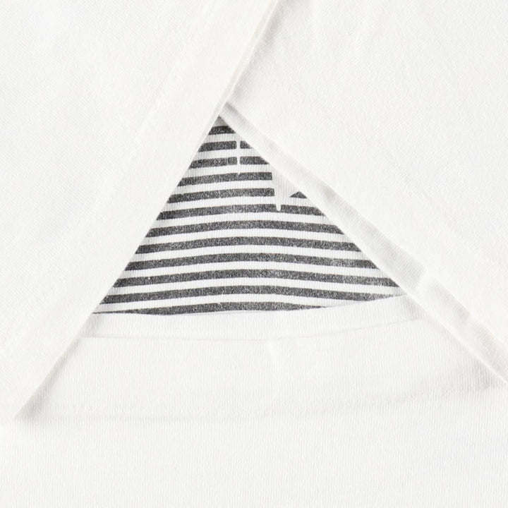 90'S Fruit of the Loom printed T-shirt, made in Canada, men's XL size, vintage cotton white type Vintage Second Hand