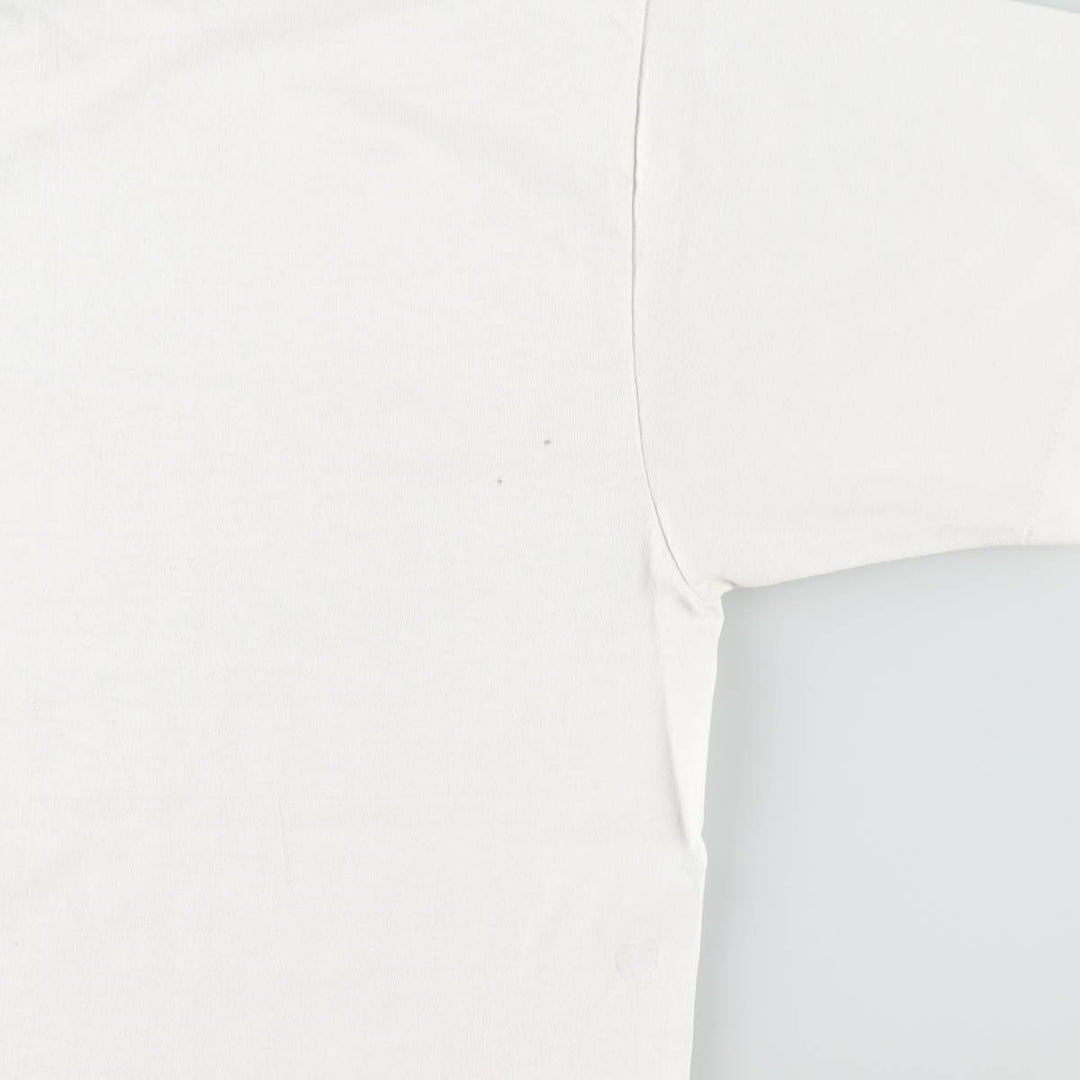 Printed T-shirt, men's size XL unclear white type Vintage Second Hand