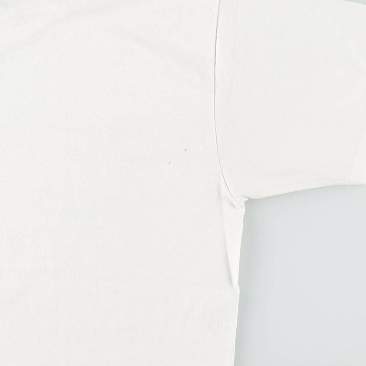 Printed T-shirt, men's size XL unclear white type Vintage Second Hand