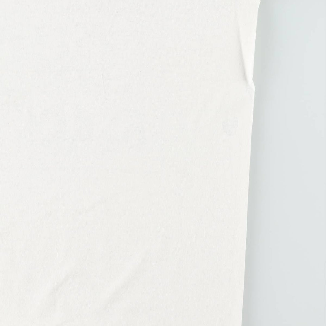 Printed T-shirt, men's size XL unclear white type Vintage Second Hand