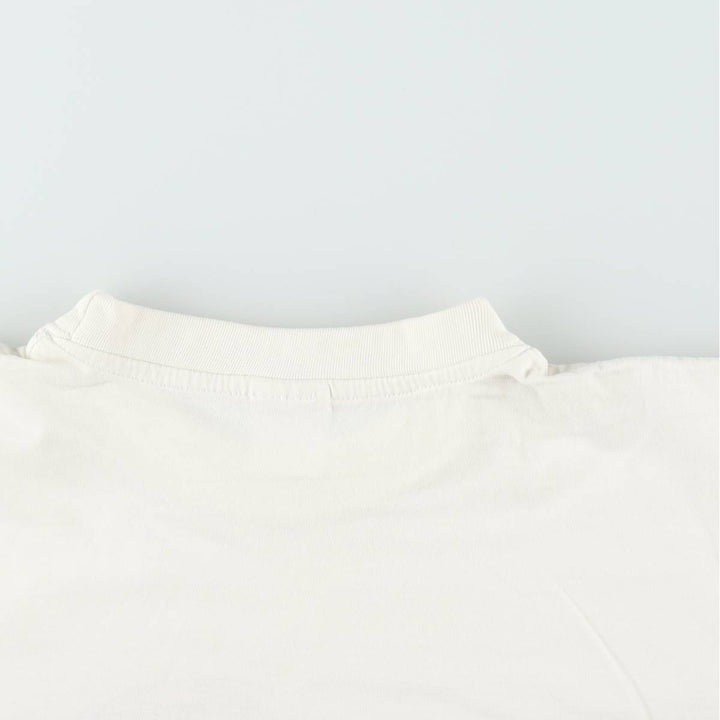 Printed T-shirt, men's size XL unclear white type Vintage Second Hand