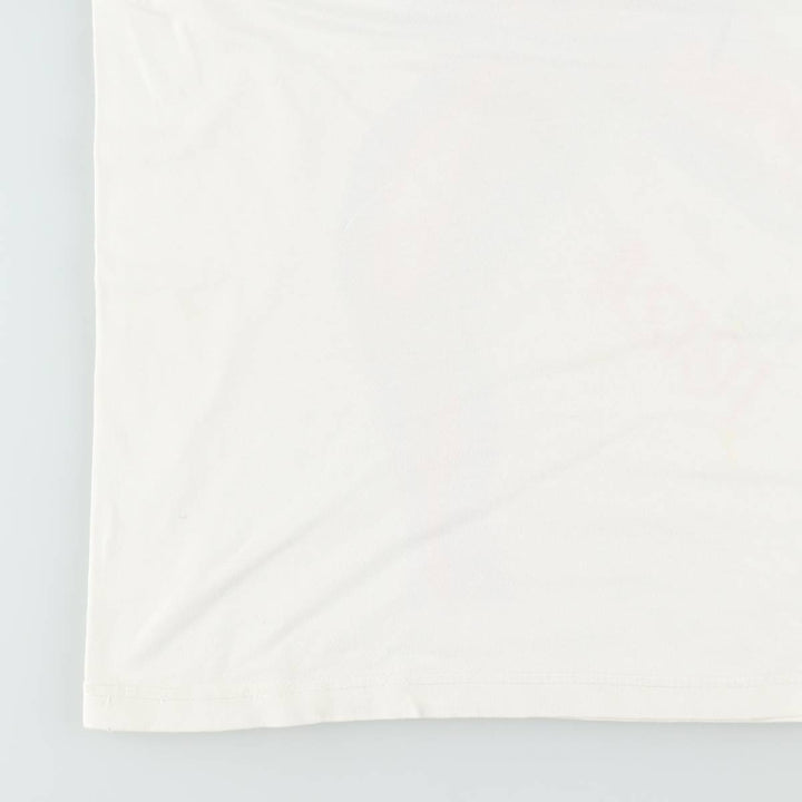 Printed T-shirt, men's size XL unclear white type Vintage Second Hand