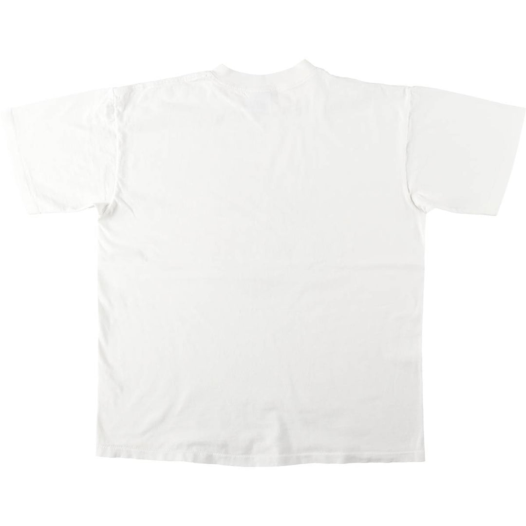 90'S All Sport Print T-shirt Made in USA Men's XL Vintage cotton white type Vintage Second Hand