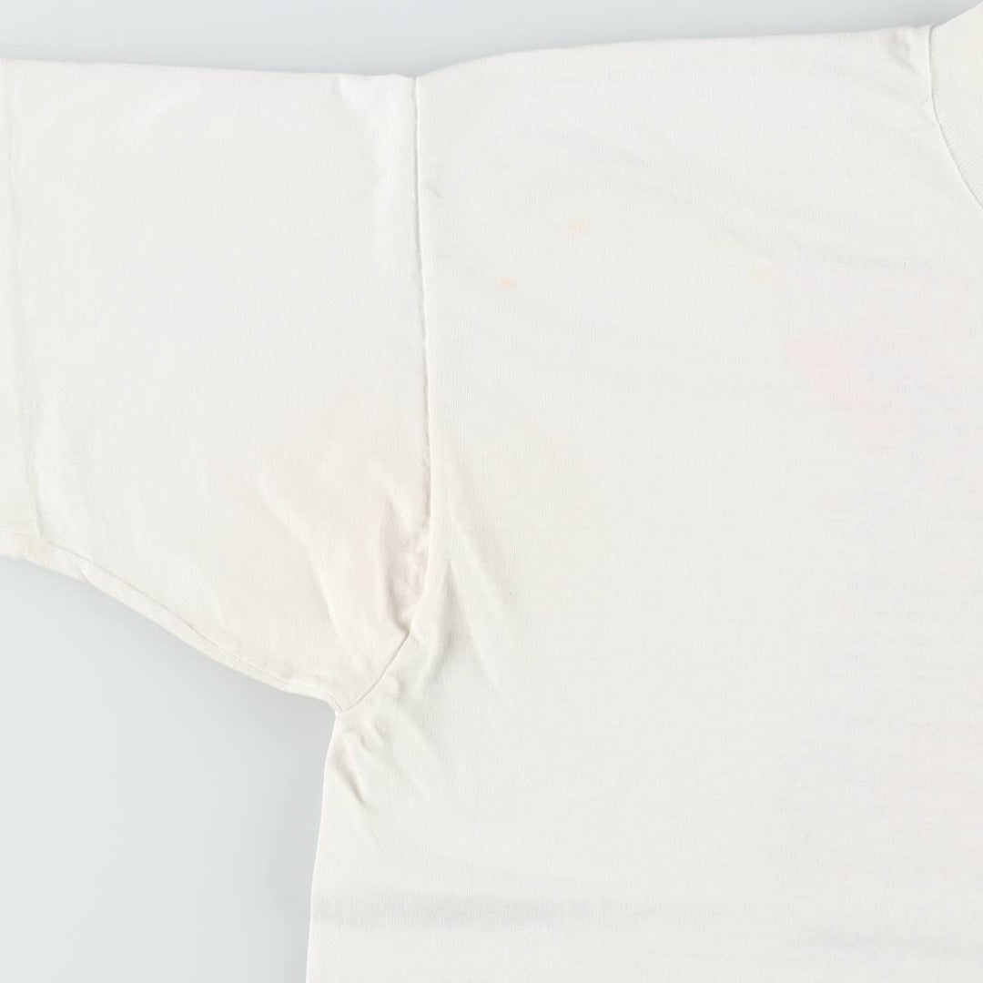 90s-00'S Fruit of the Loom Best Print T-Shirt, Men's XL equivalent, Vintage cotton white type Vintage Second Hand