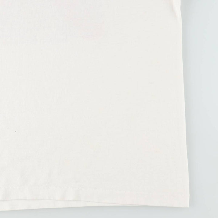 90s-00'S Fruit of the Loom Best Print T-Shirt, Men's XL equivalent, Vintage cotton white type Vintage Second Hand