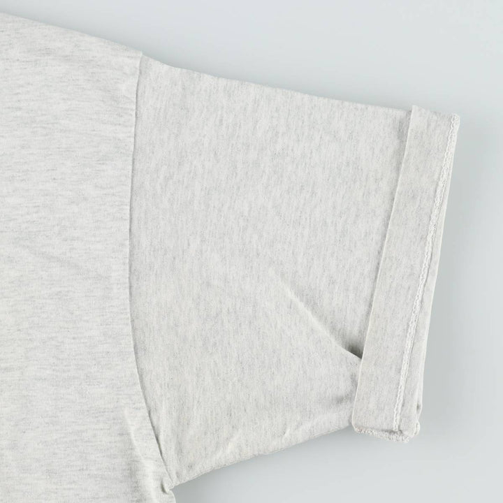 90s-00'S Fruit of the Loom Best Print T-Shirt, Made in Canada, Men's Size M (approx.) cotton gray type Vintage Second Hand